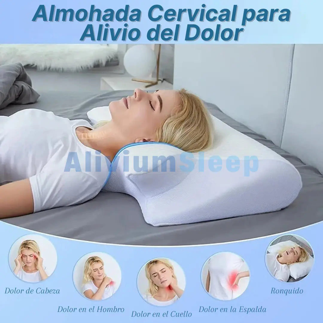 AliviumSleep Almohada Cervical Ortopédica