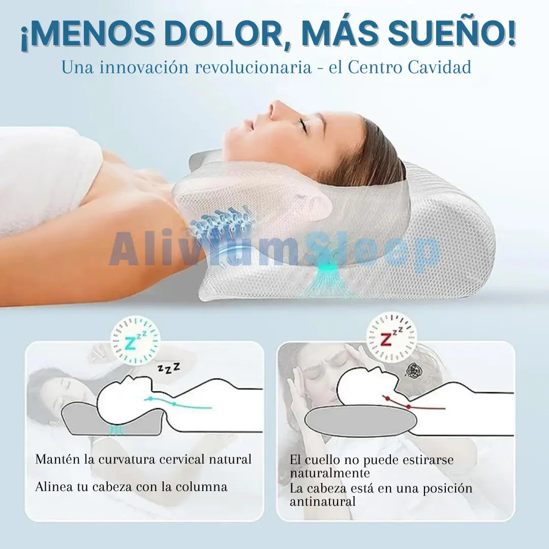 AliviumSleep Almohada Cervical Ortopédica